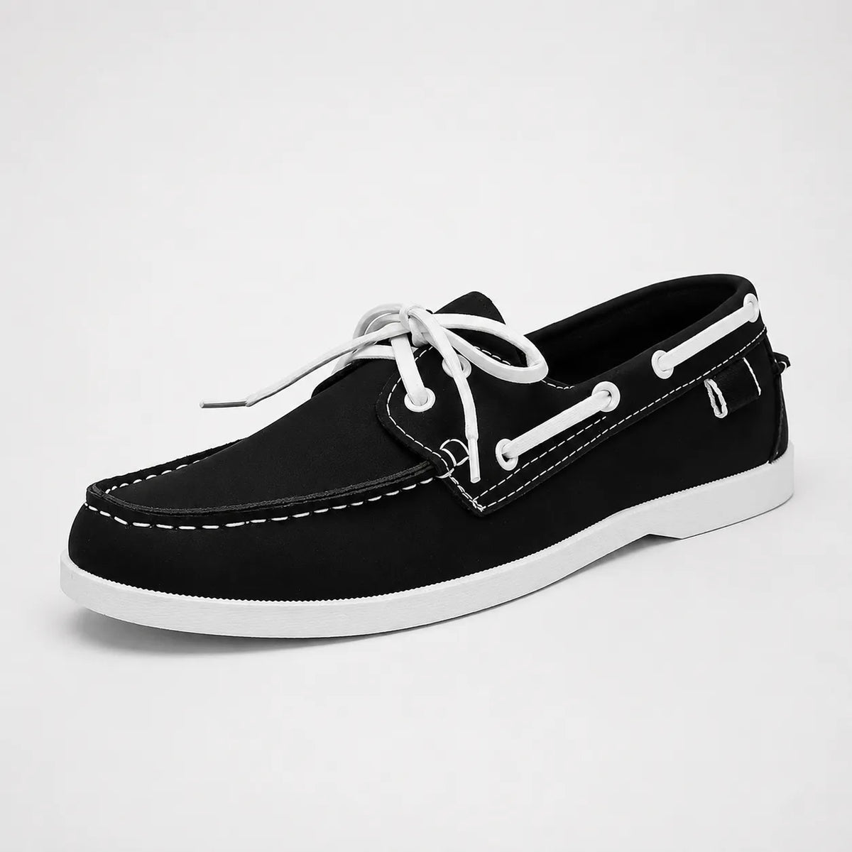 Mocassins Homme Bateau Cuir PU