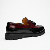 Mocassins Homme Cuir Croco