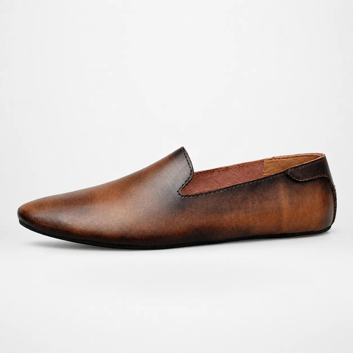 Mocassins Homme Cuir Slip-On Casual