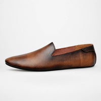 Mocassins Homme Cuir Slip-On Casual