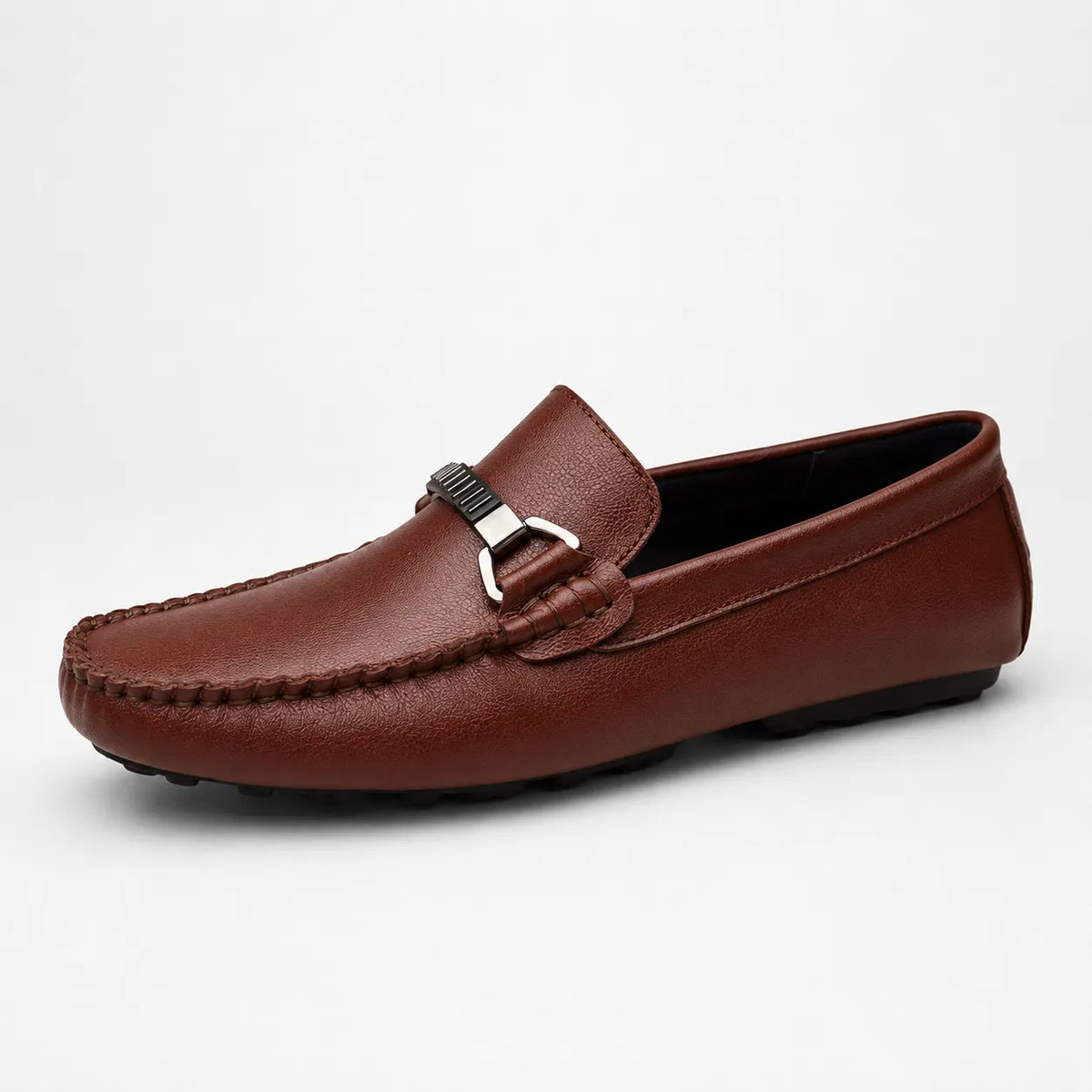 Mocassins Cuir Bureau Slip-On