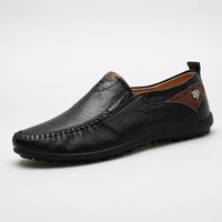 Mocassins Cuir Véritable Homme