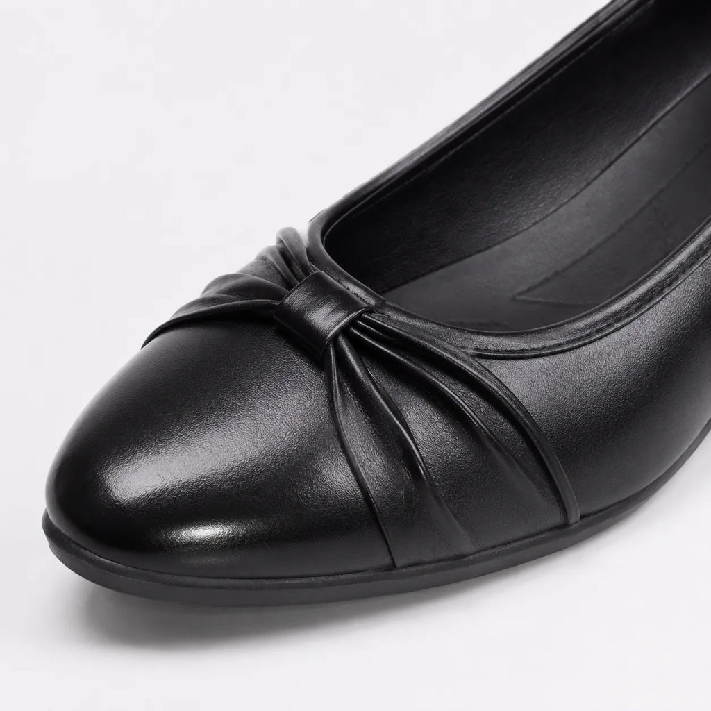 Chaussures Femme Cuir Nœud Confort