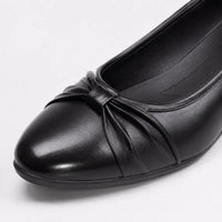 Chaussures Femme Cuir Nœud Confort