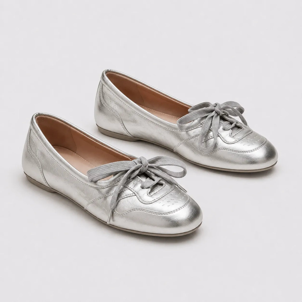 Ballerines Femme Nœud Souple Confort
