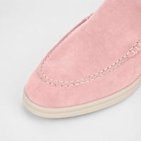 Mocassins Femme Cuir Rétro Classique