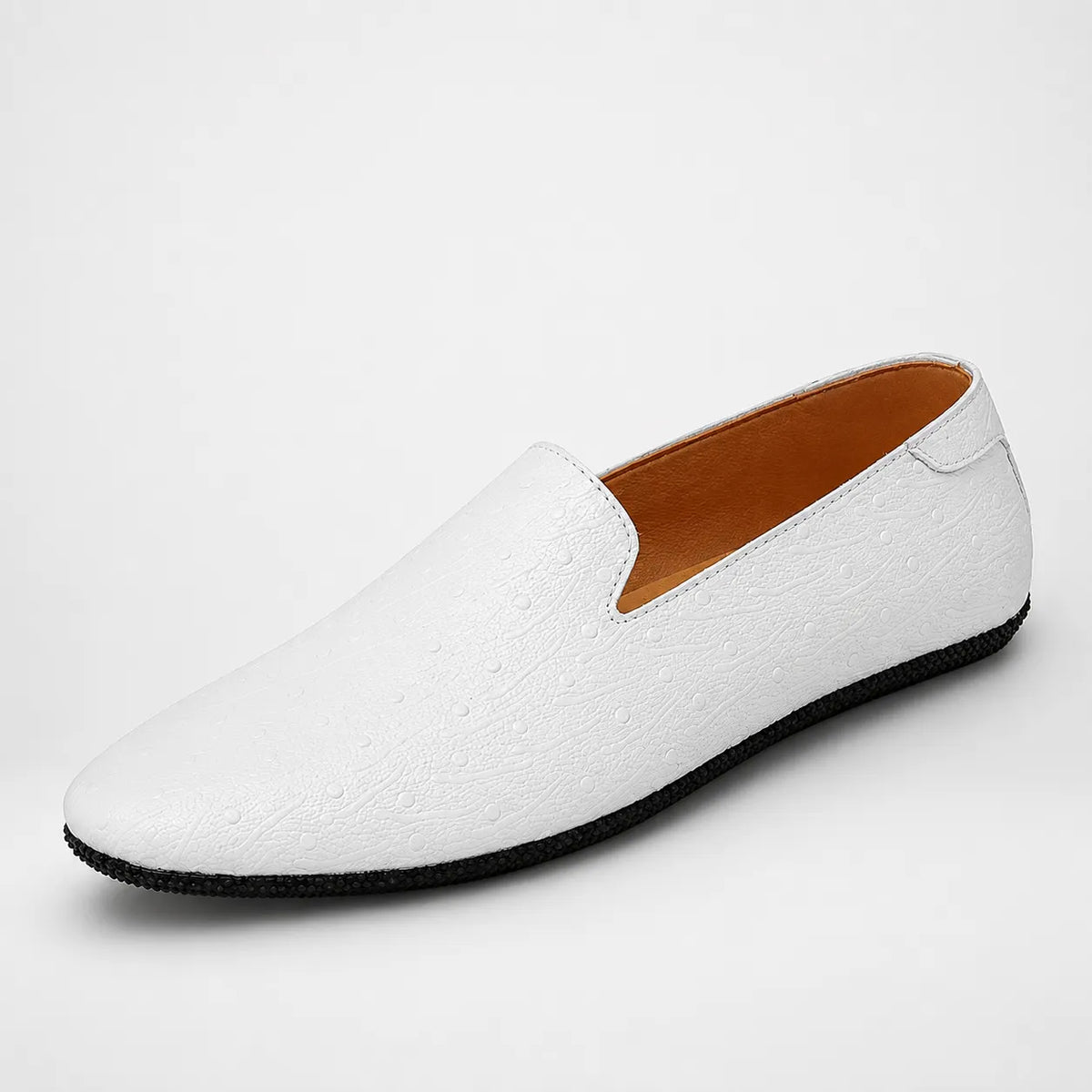 Mocassins Cuir Fait Main Italien