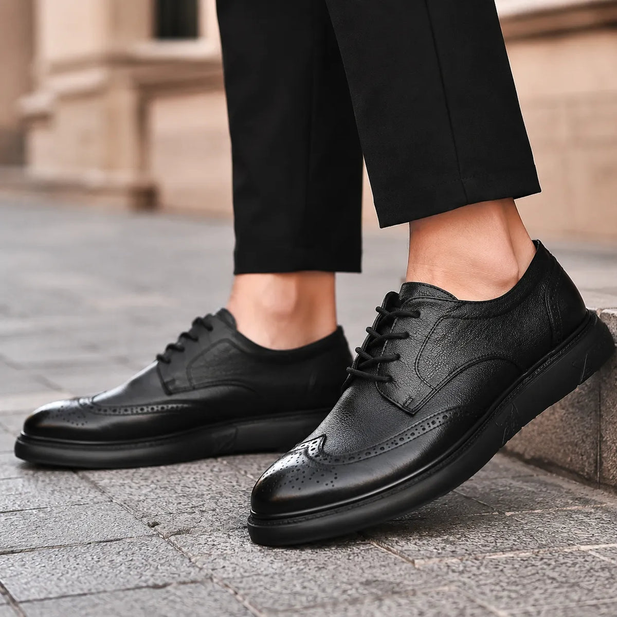 Chaussures Homme Cuir Oxford Brogue