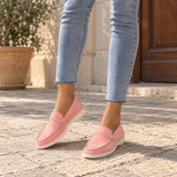 Mocassins Femme Daim British Léger