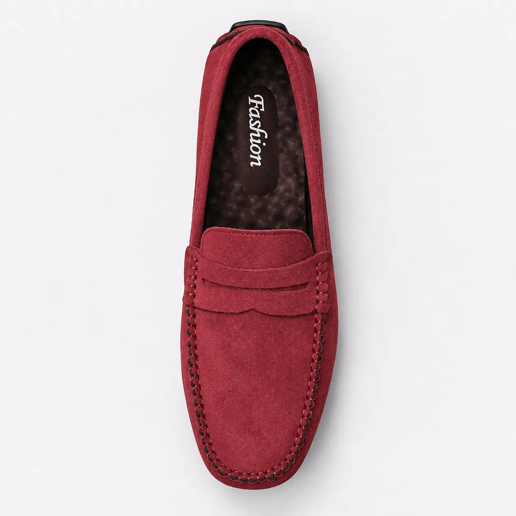 Mocassins Homme Daim Léger Respirant