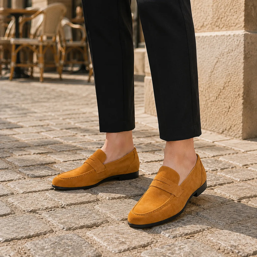 Mocassins Homme Daim Respirant Confort
