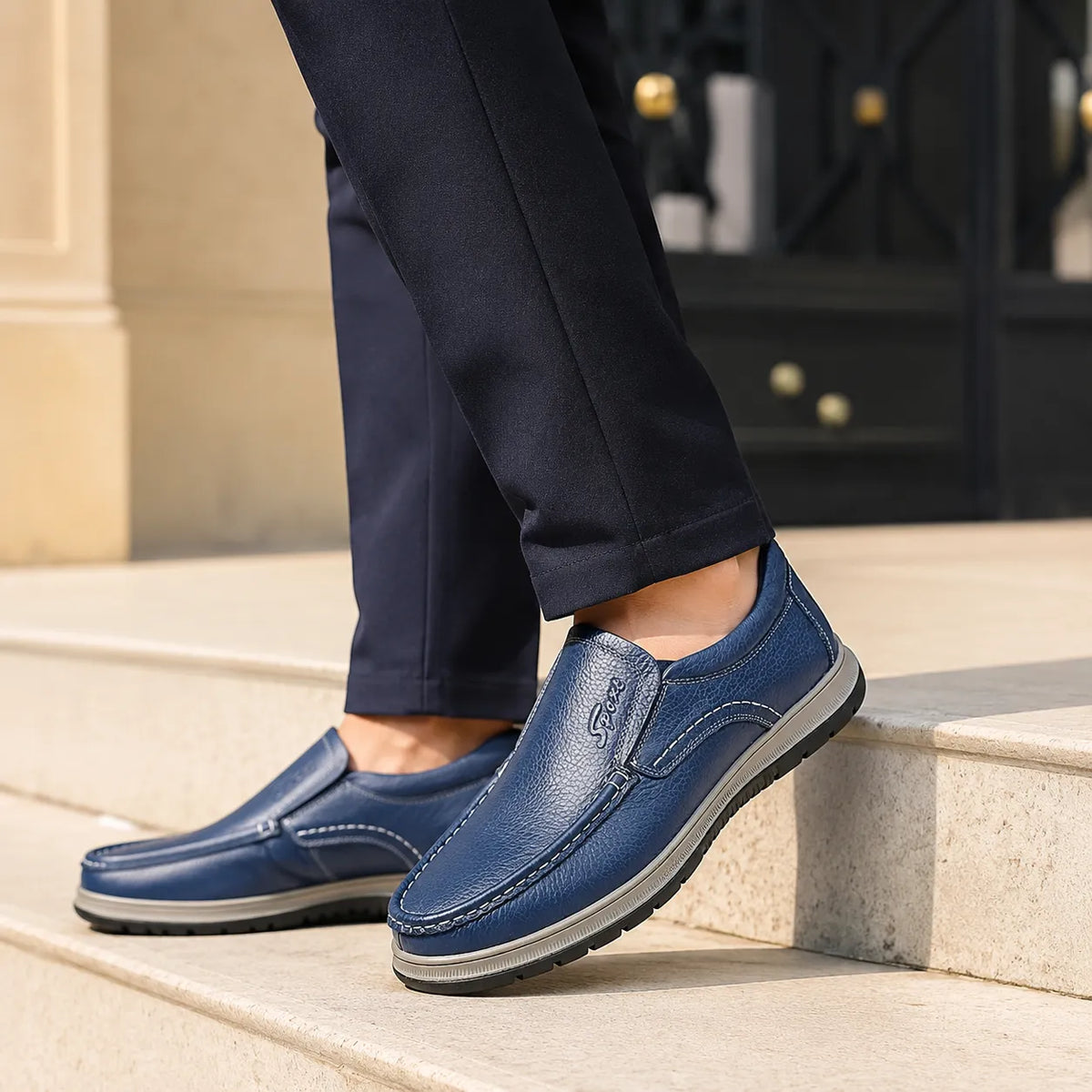 Mocassins Cuir Printemps Confort