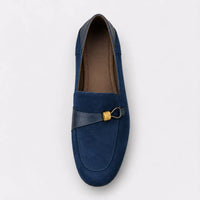 Mocassins Femme Daim Boucle British