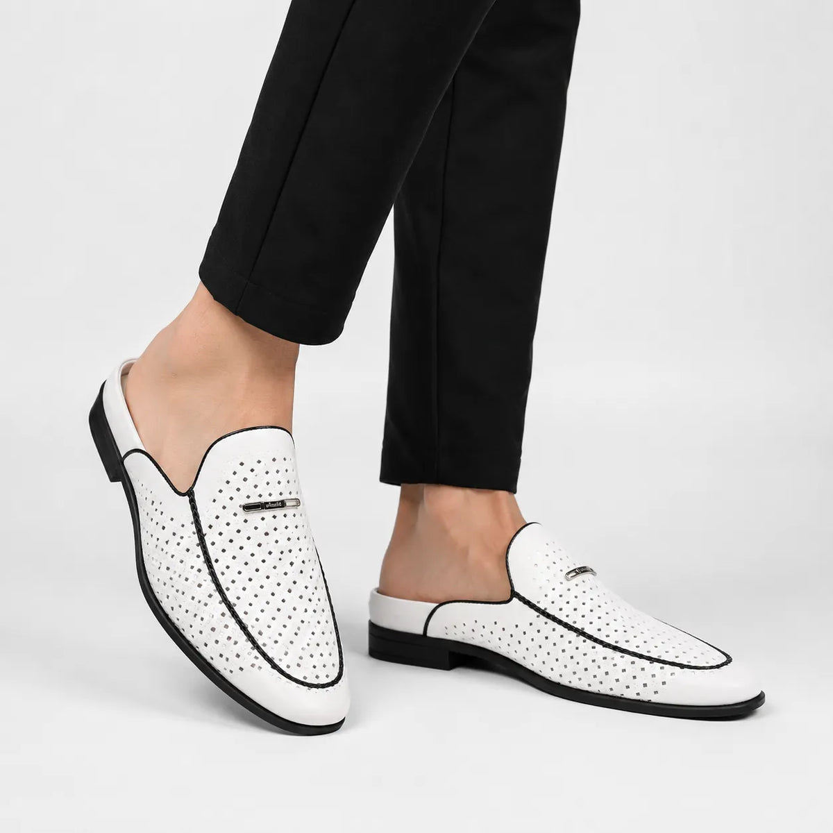 Mules Cuir Slip-On Été