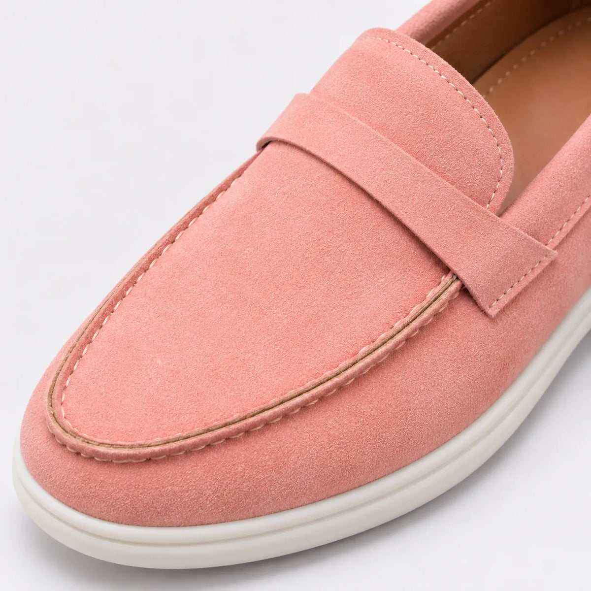 Mocassins Femme Daim British Léger