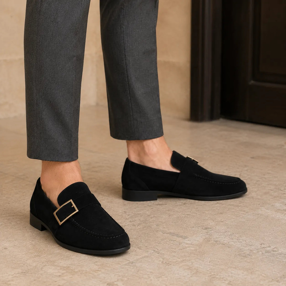 Chaussures Homme Cuir Noir British Business