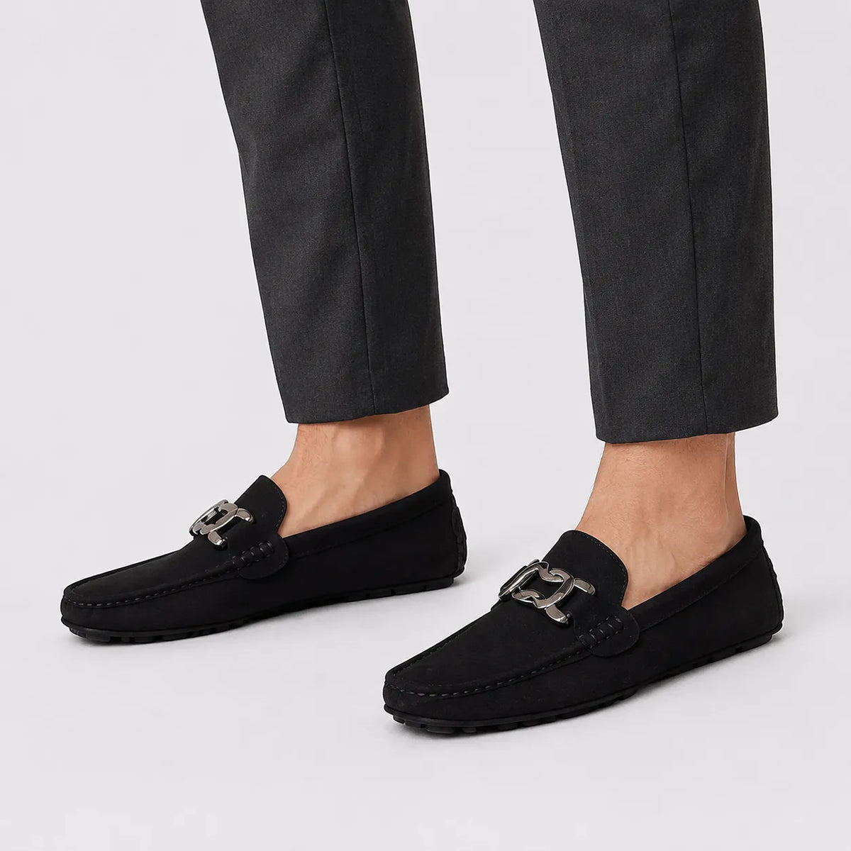 Mocassins Homme Cuir Souple Business
