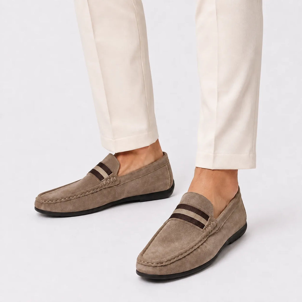 Mocassins Daim Confort Automne
