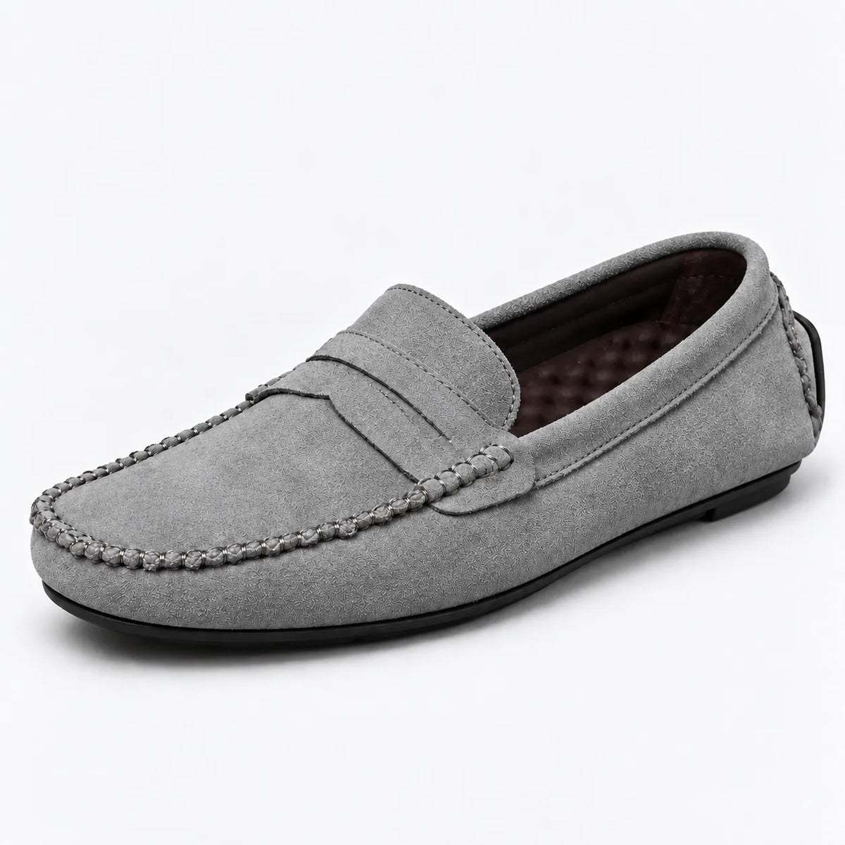 Mocassins Homme Daim Léger Respirant