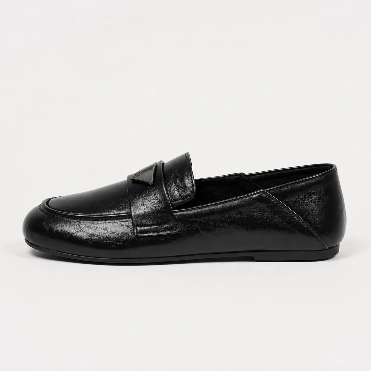Mocassins Femme Noir Souple Slip-On