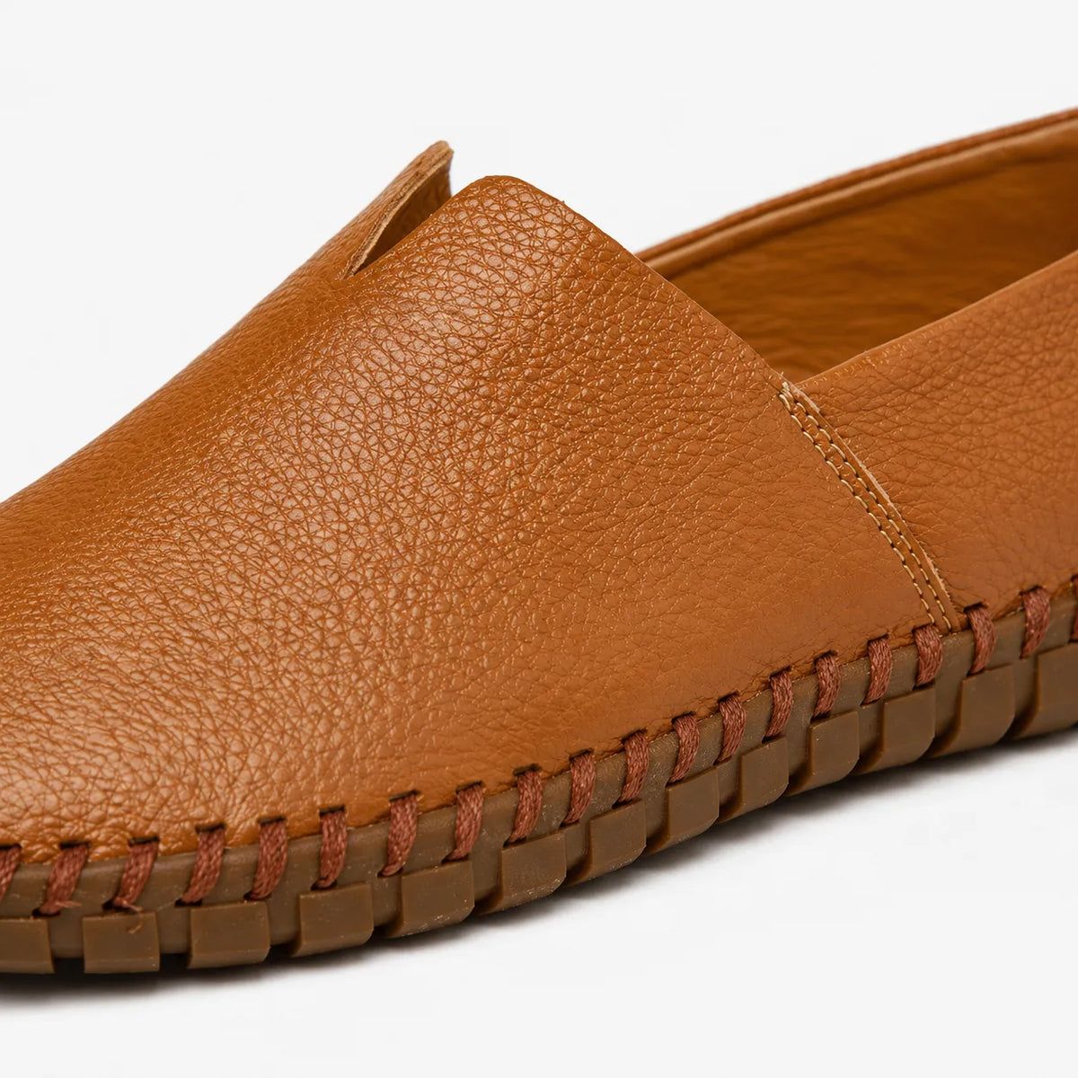 Mocassins Homme Cuir Blanc Business