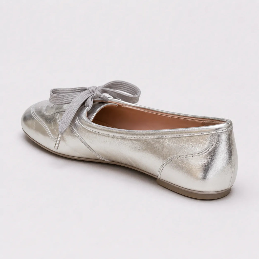 Ballerines Femme Nœud Souple Confort