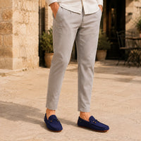 Mocassins Homme Daim Léger Slip-On