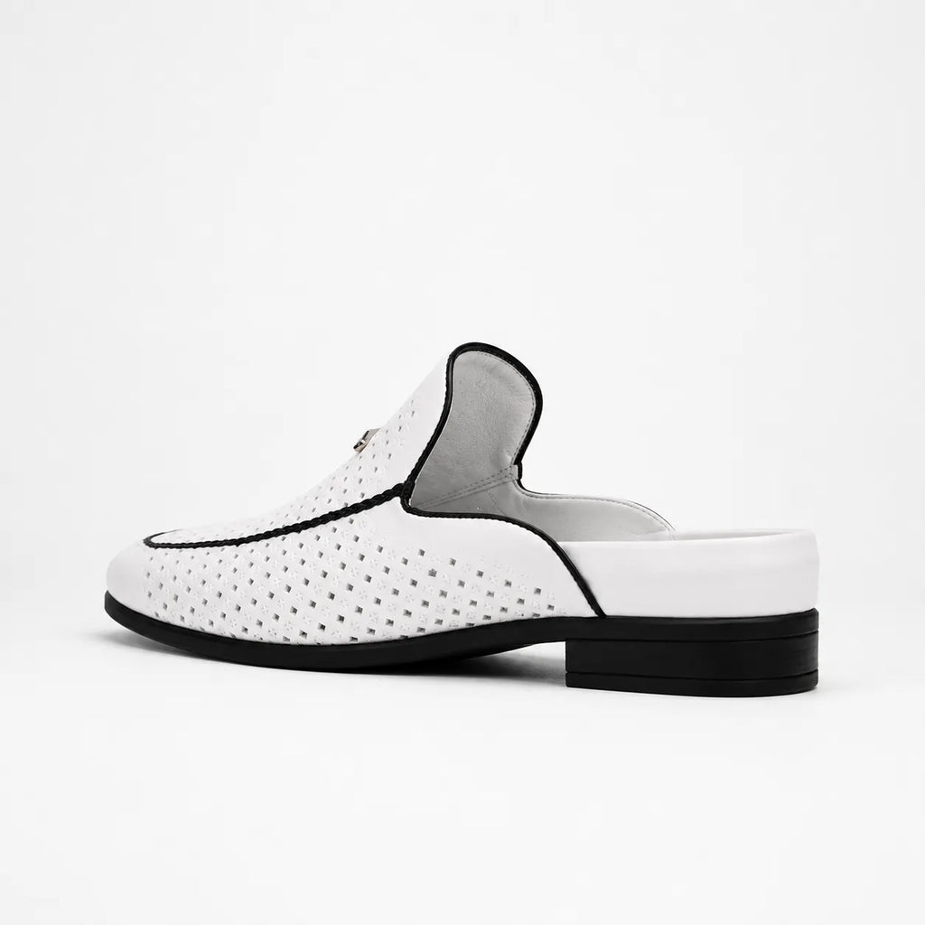 Mules Cuir Slip-On Été