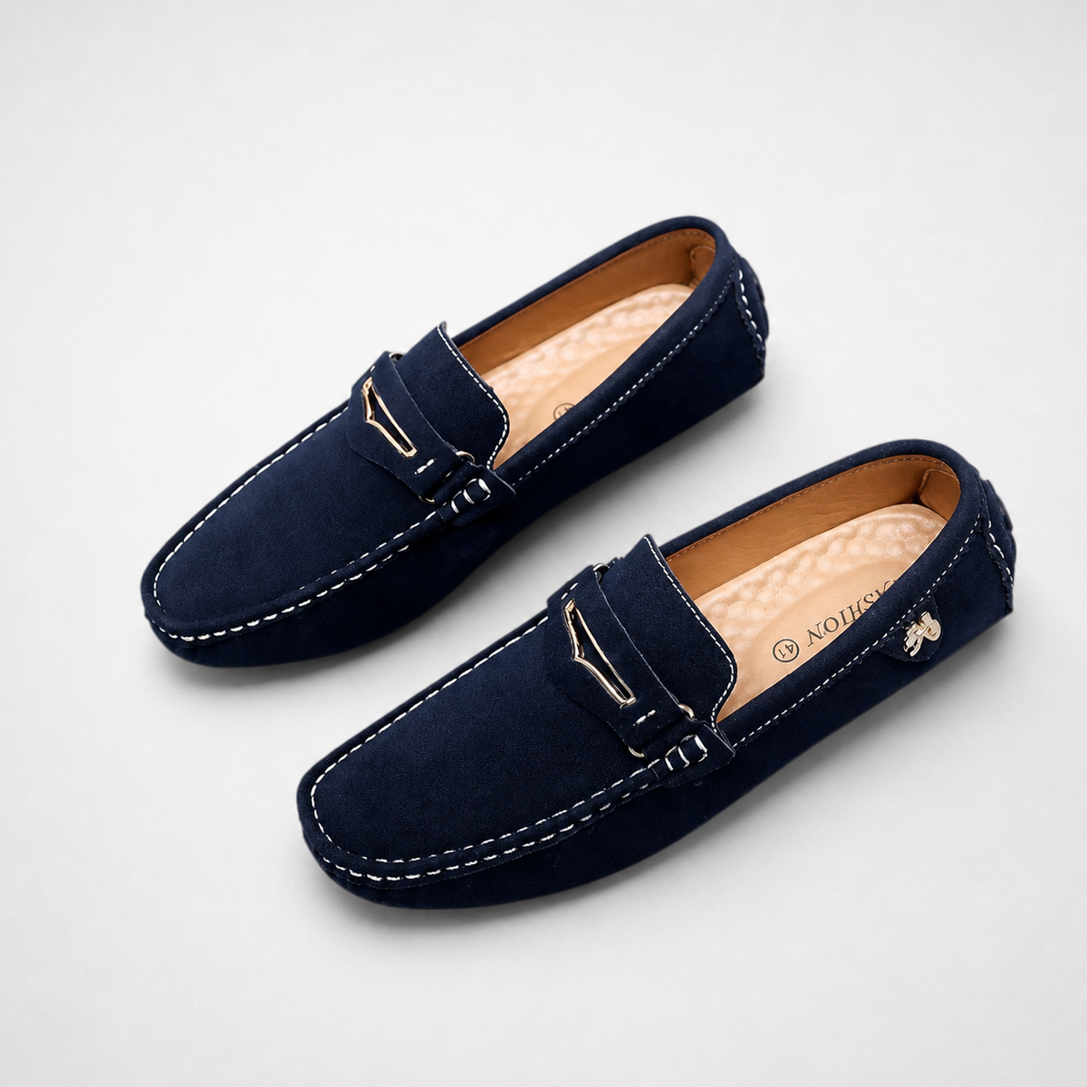 Mocassins Coloré Cuir Automne