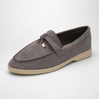 Mocassins Femme Perles Or Bureau