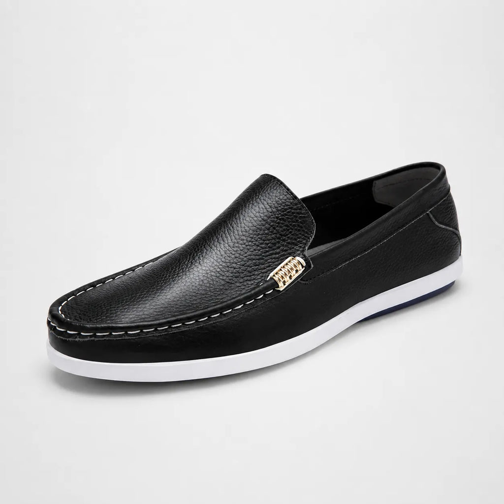 Mocassins Cuir Style Anglais