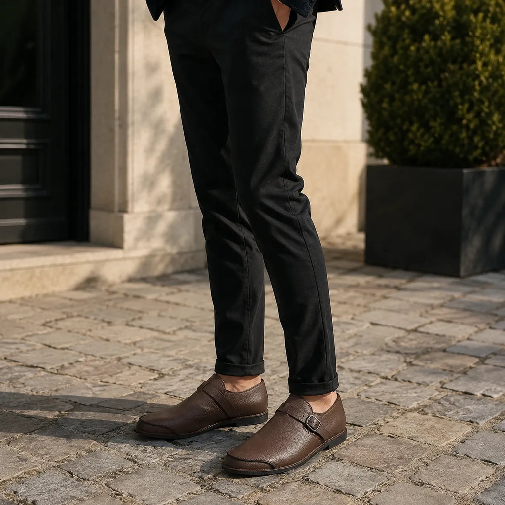 Mocassins Homme Cuir Designer Casual