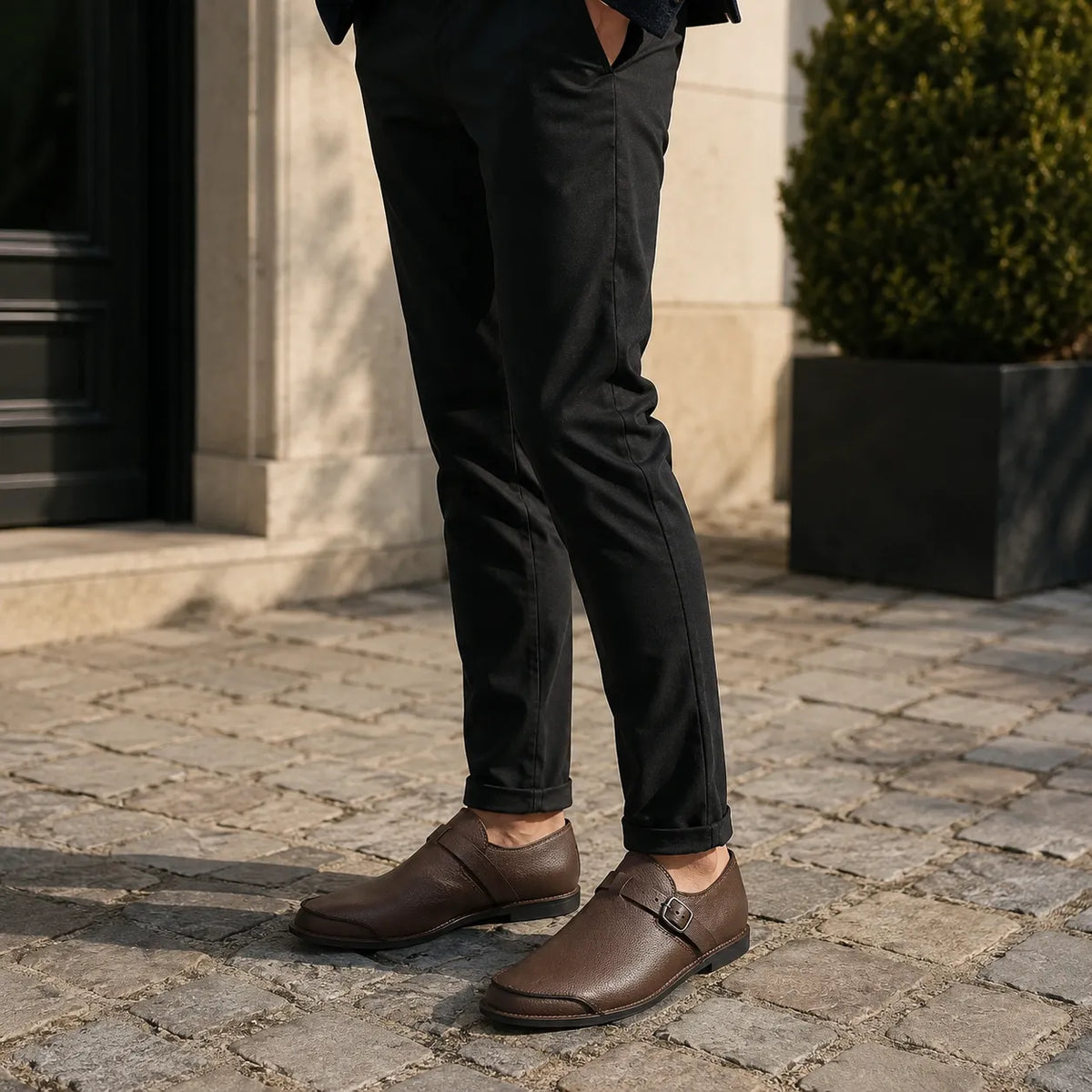 Mocassins Homme Cuir Designer Casual
