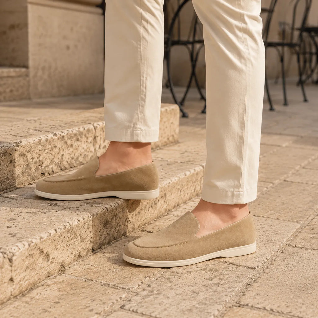 Mocassins Homme Daim British Slip-On
