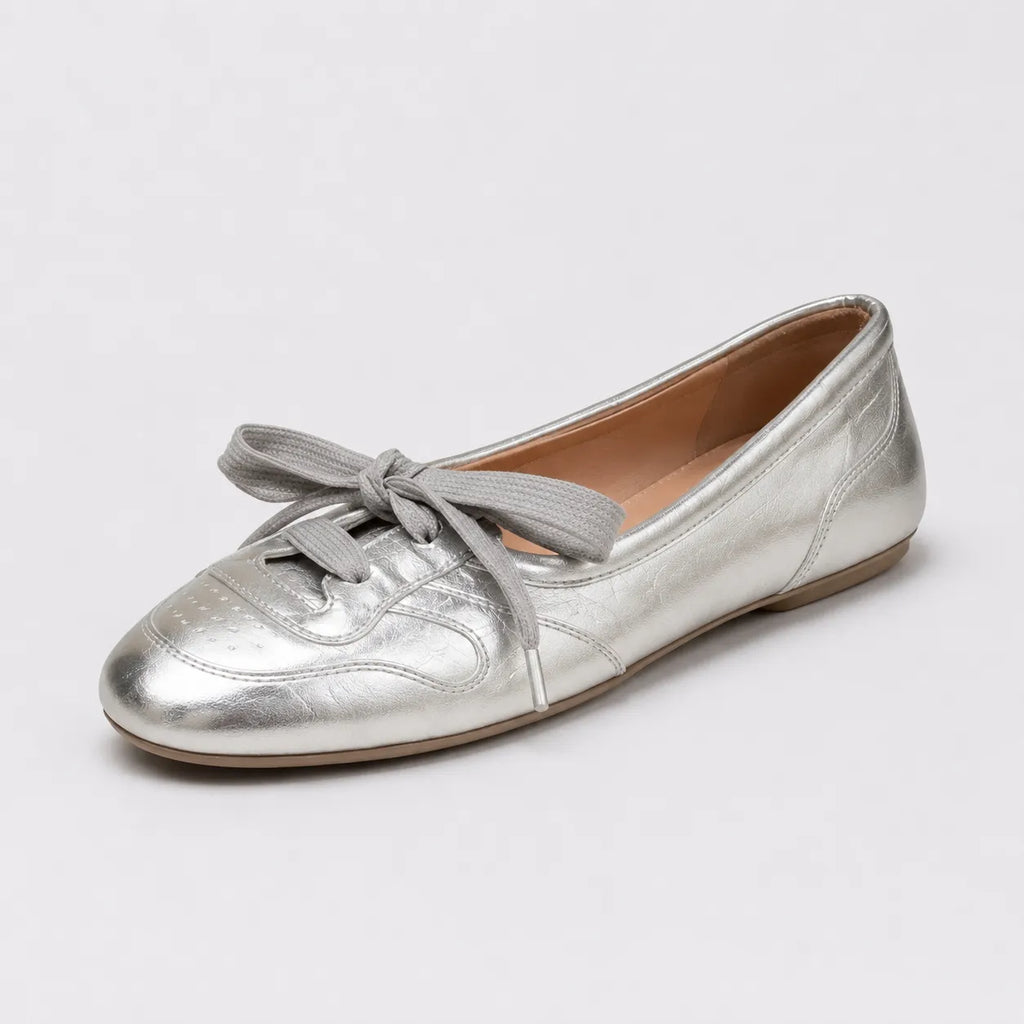Ballerines Femme Nœud Souple Confort