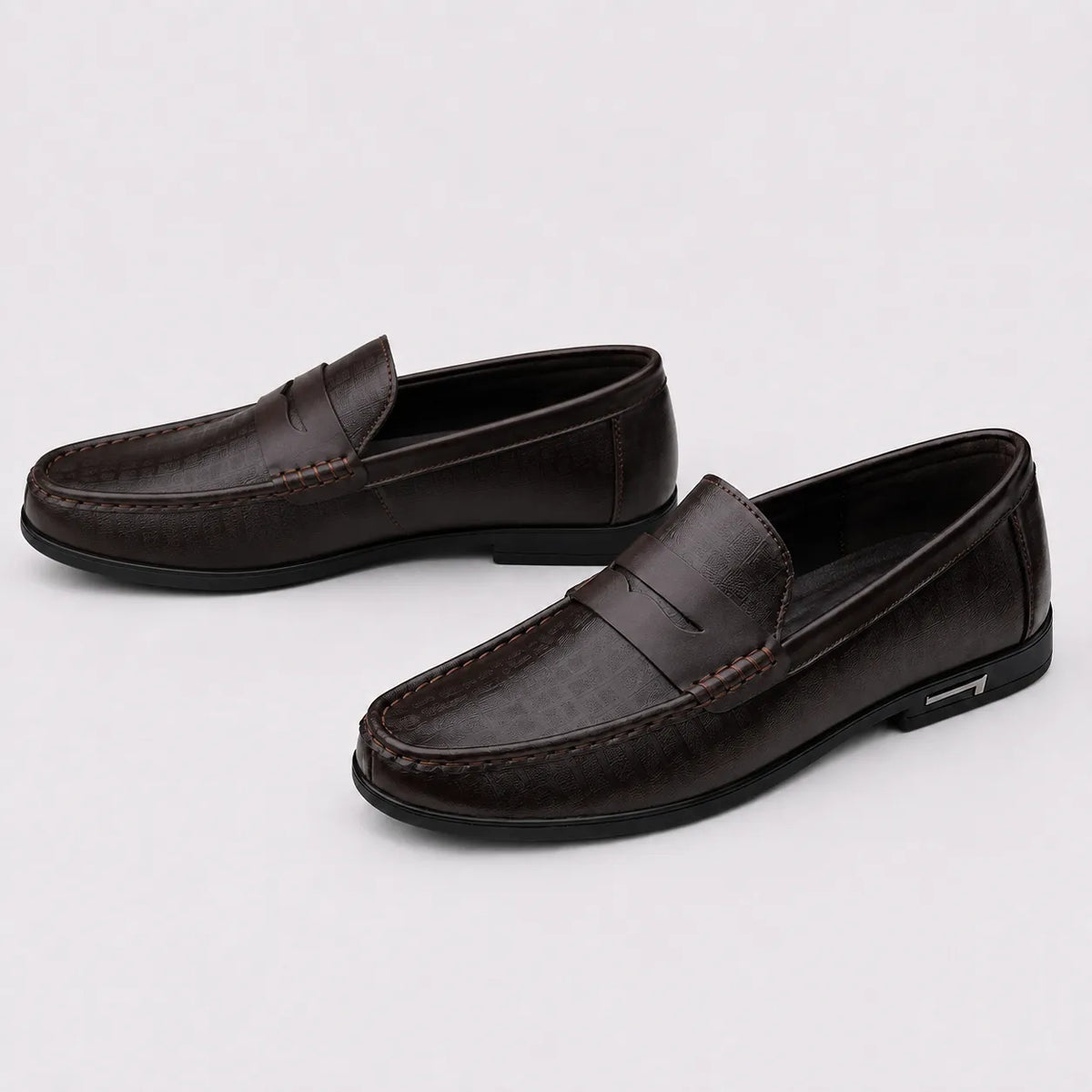 Mocassins Homme Cuir Style Italien