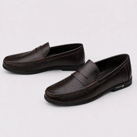 Mocassins Homme Cuir Style Italien