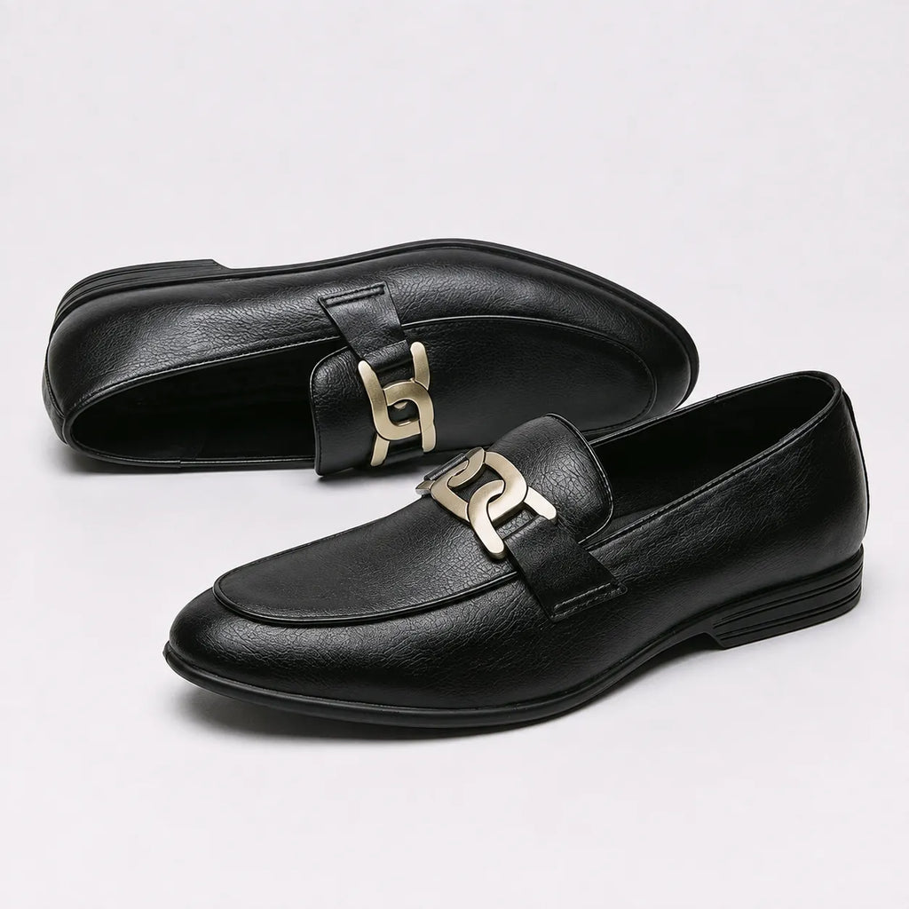 Mocassins Cuir Italien Pointu