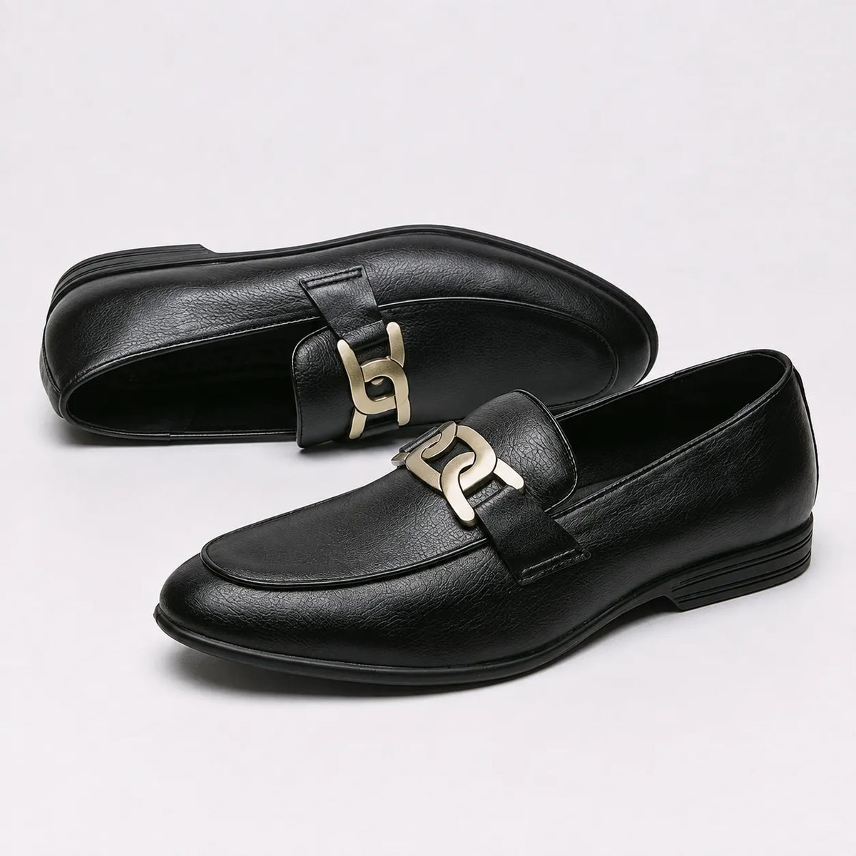 Mocassins Cuir Italien Pointu