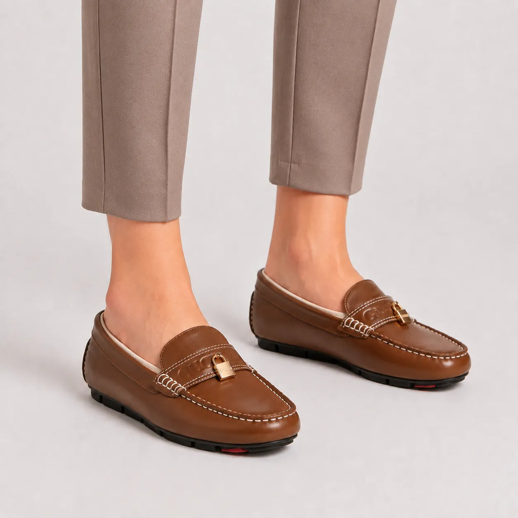 Mocassins Femme Cuir Business Confort