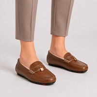 Mocassins Femme Cuir Business Confort