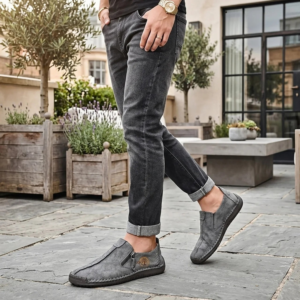 Mocassins Homme Cuir Grandes Tailles