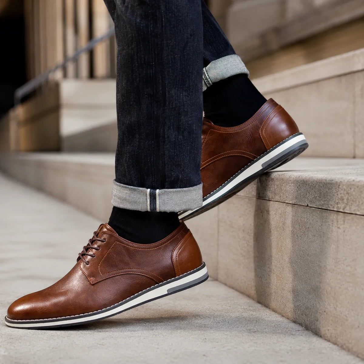 Mocassins Homme Cuir Confort Casual