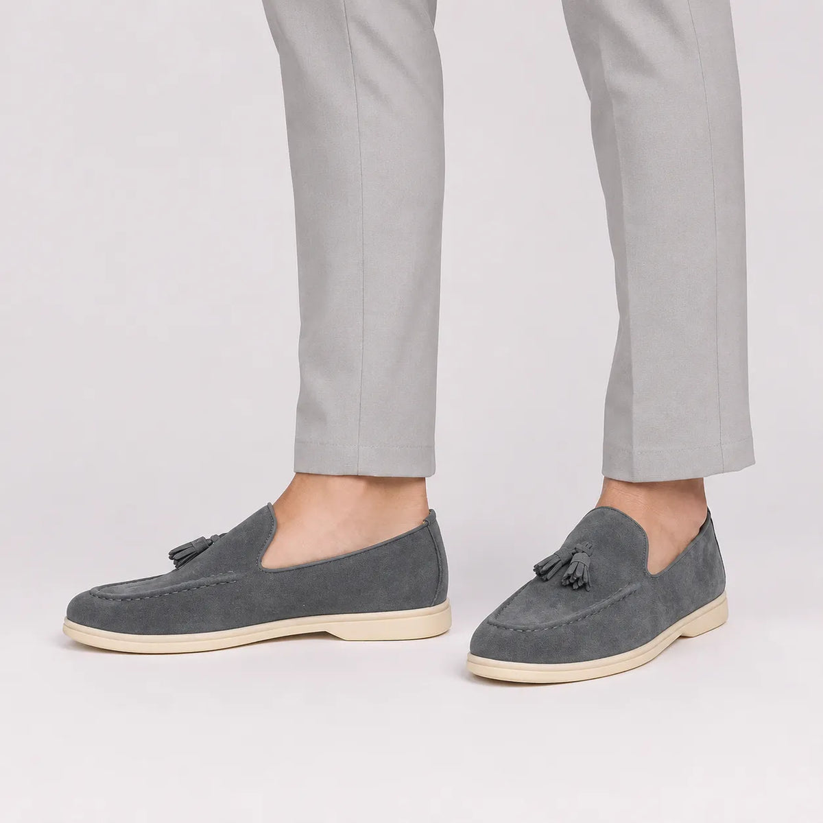 Mocassins Daim Antidérapant Automne