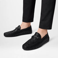 Mocassins Homme Cuir Noir 2026