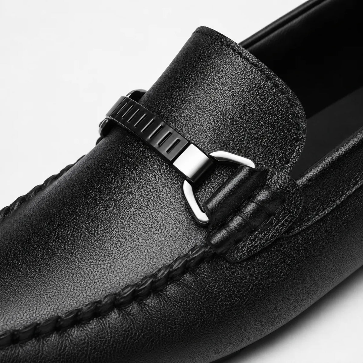 Mocassins Cuir Bureau Slip-On