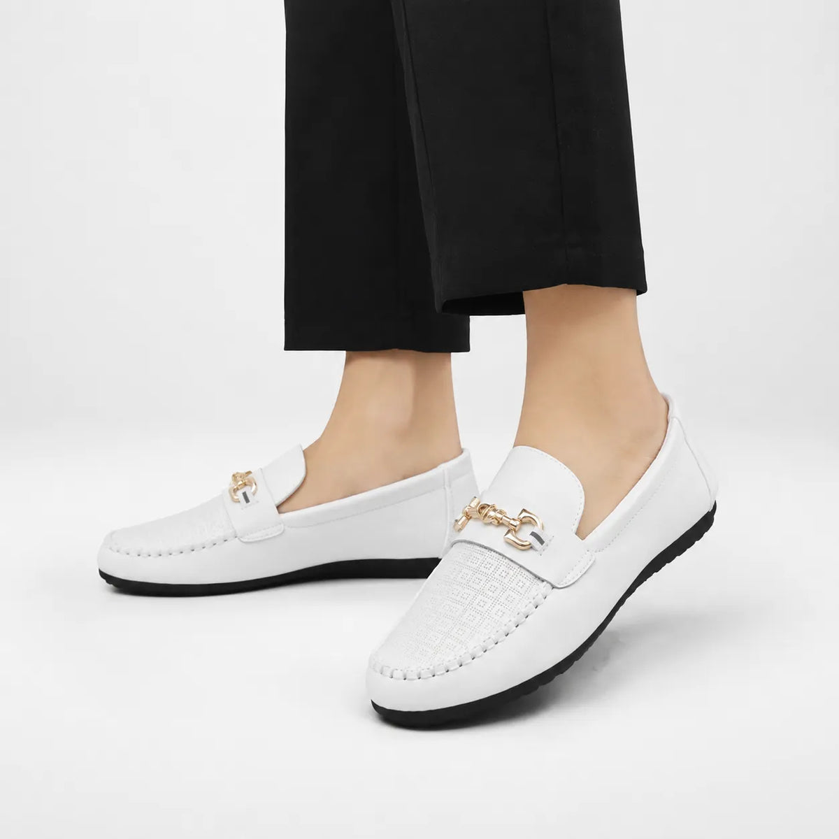 Mocassins Printemps Cuir Souple