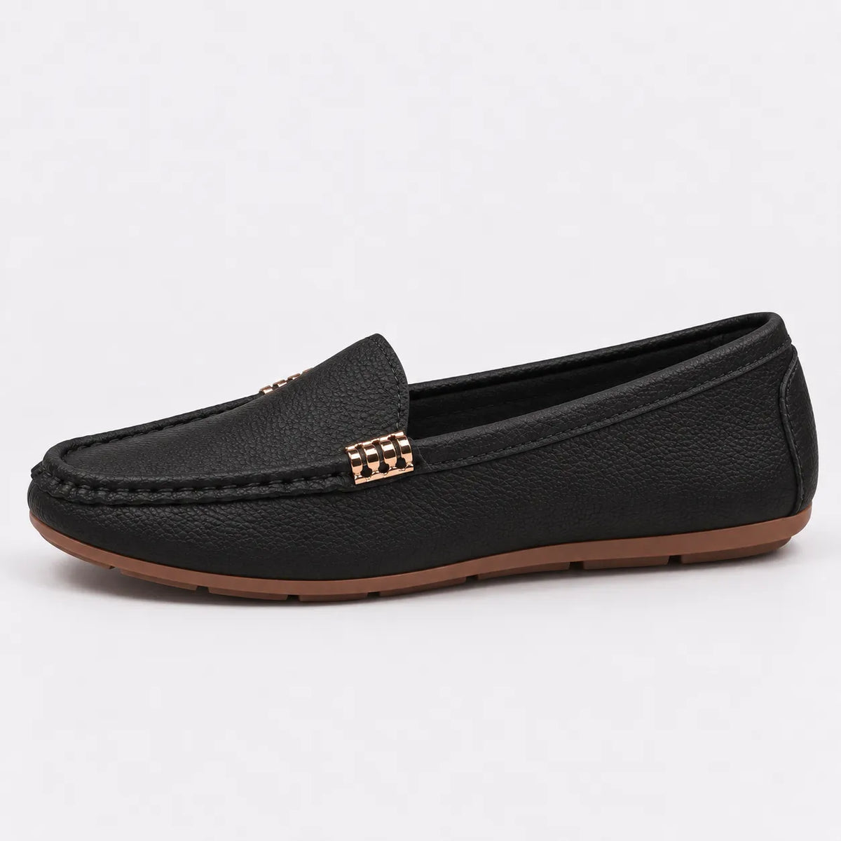 Mocassins Femme Cuir Léger Confort