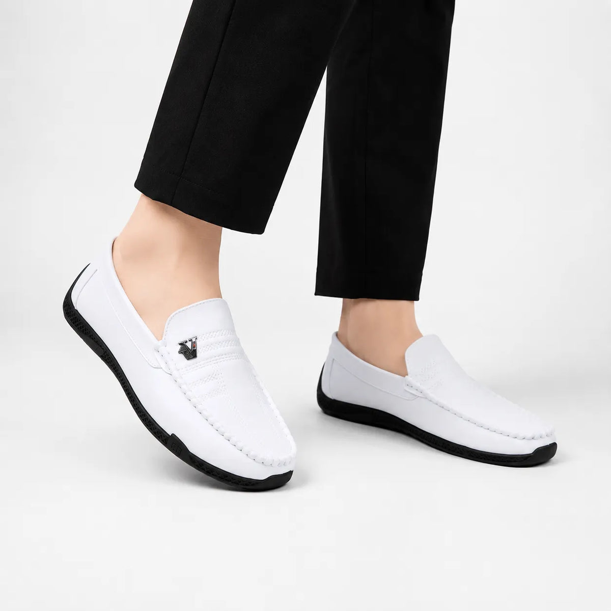 Mocassins Homme Cuir Italien Souple