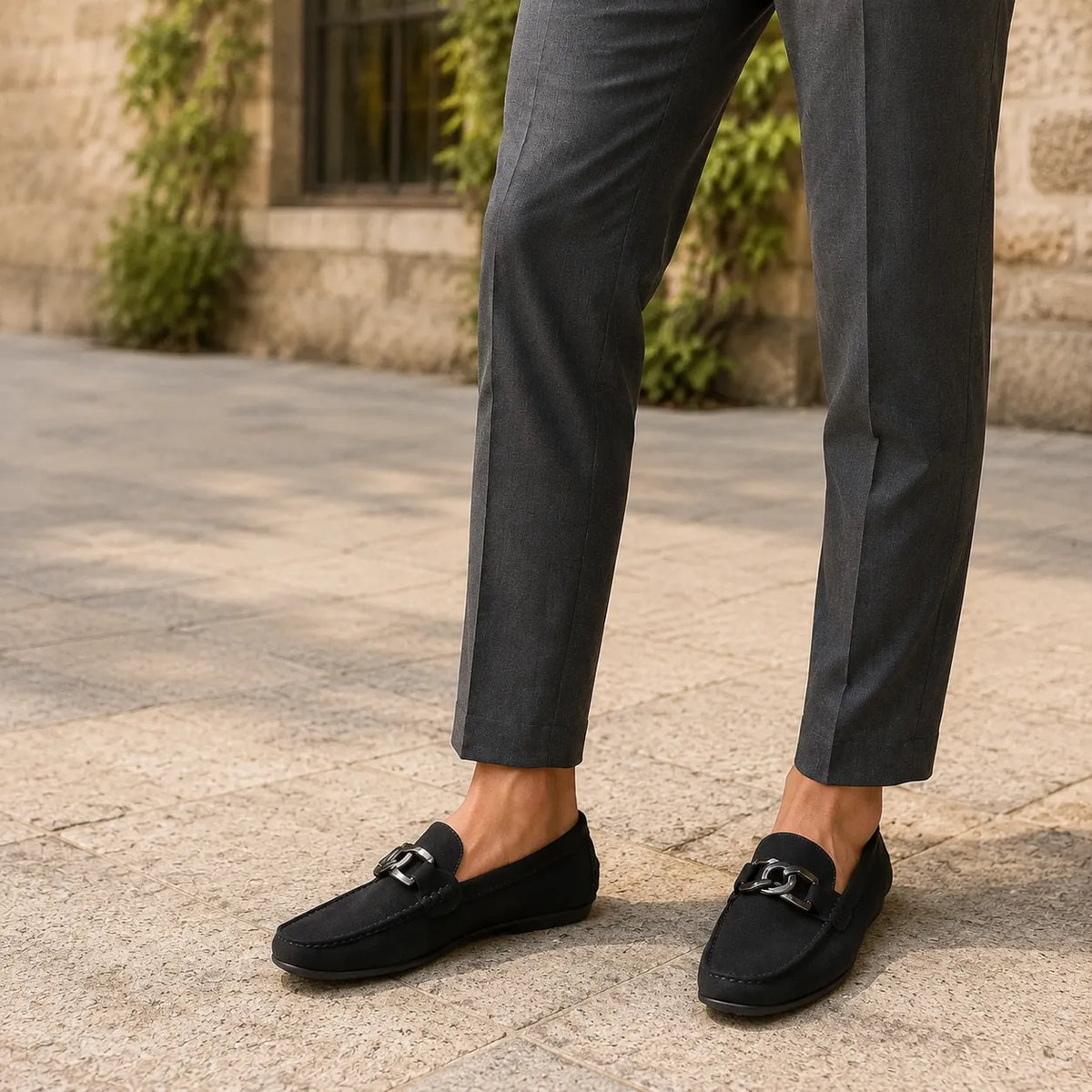 Mocassins Homme Cuir Souple Business